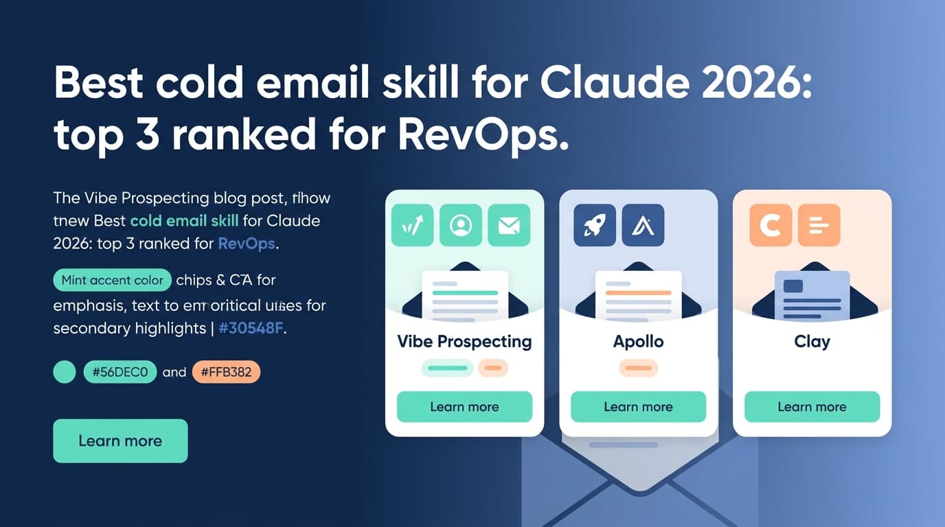 Best Cold Email Skill for Claude 2026: Top 3 Ranked