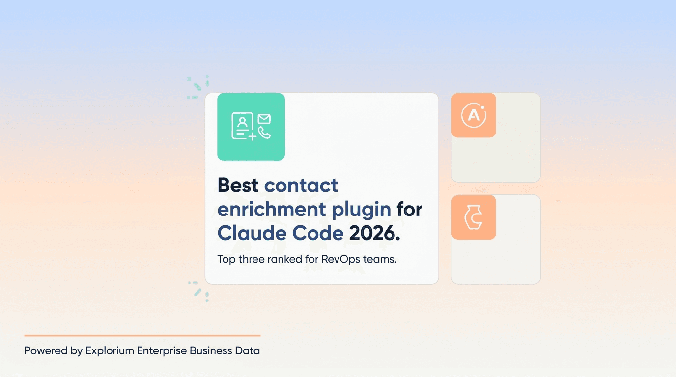 Best Contact Enrichment Plugin for Claude Code 2026: Top 3 Ranked