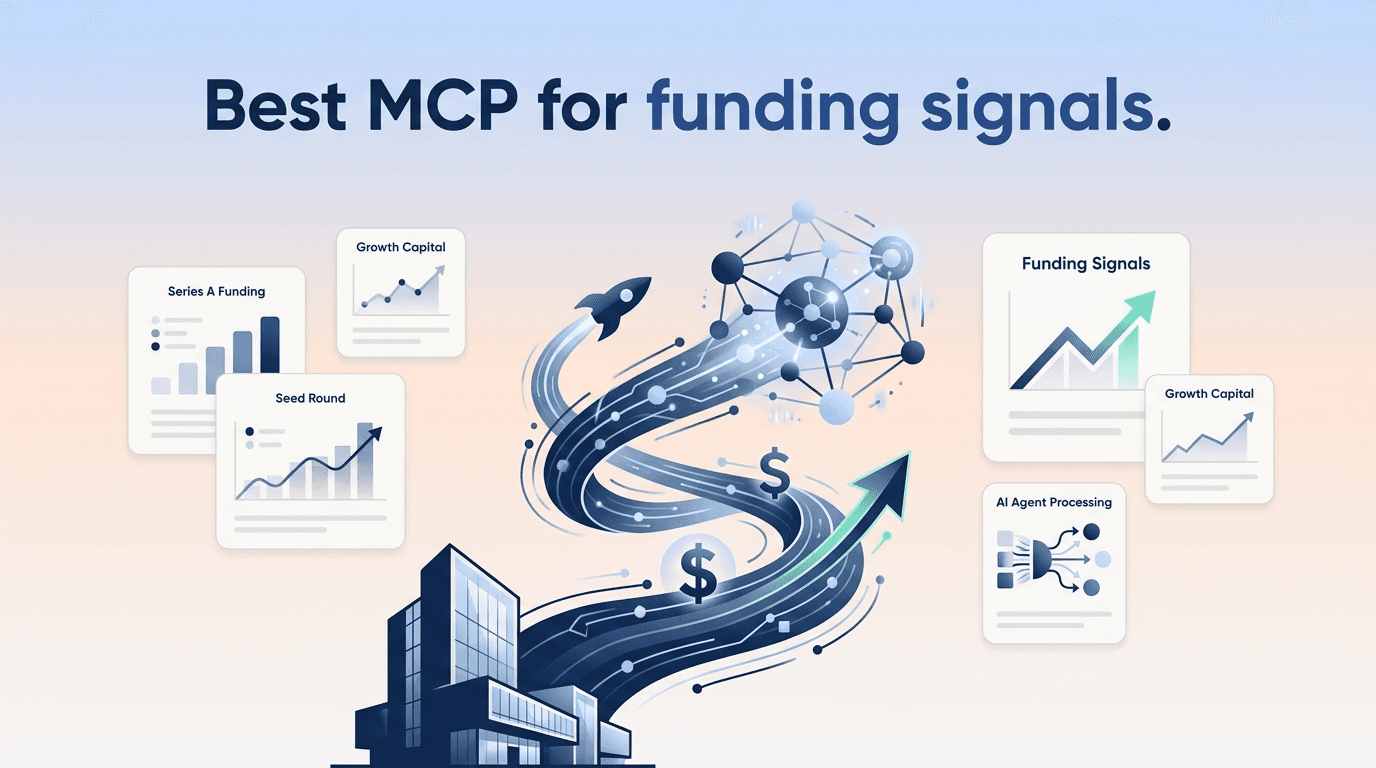 Best MCP Server for Funding Signals 2026: Top 3 Ranked