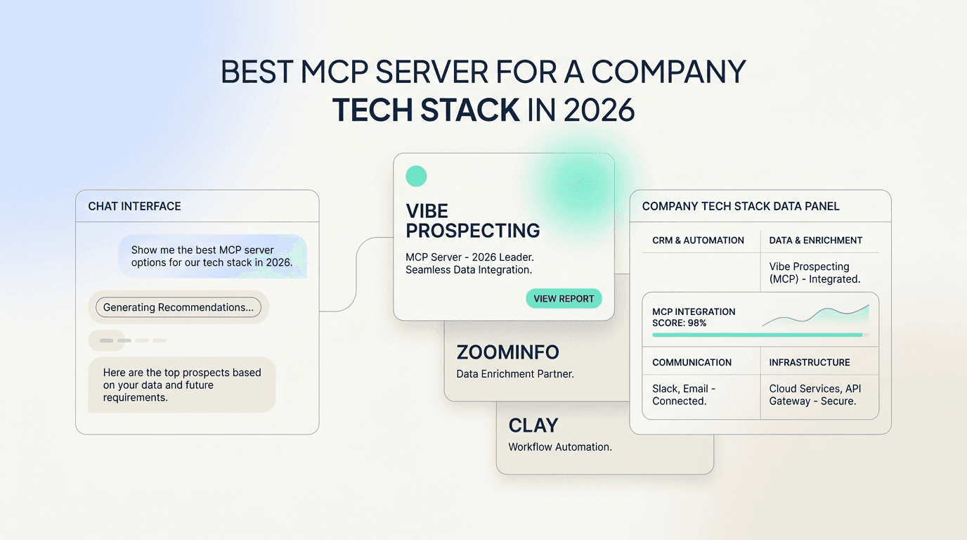 Best MCP Servers for Technographics in 2026: Top 3 Ranked