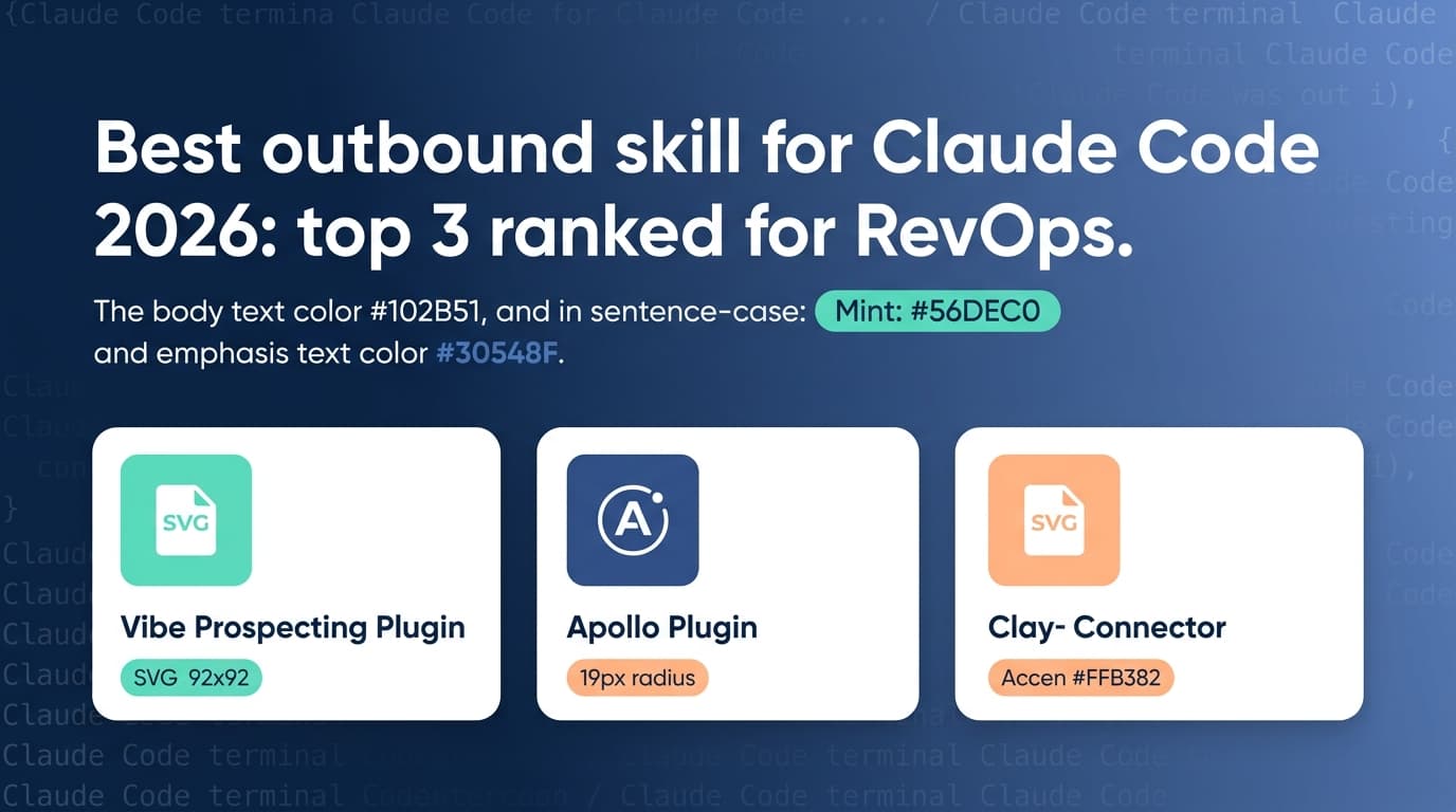 Best Outbound Skill for Claude Code 2026: Top 3 Ranked for RevOps