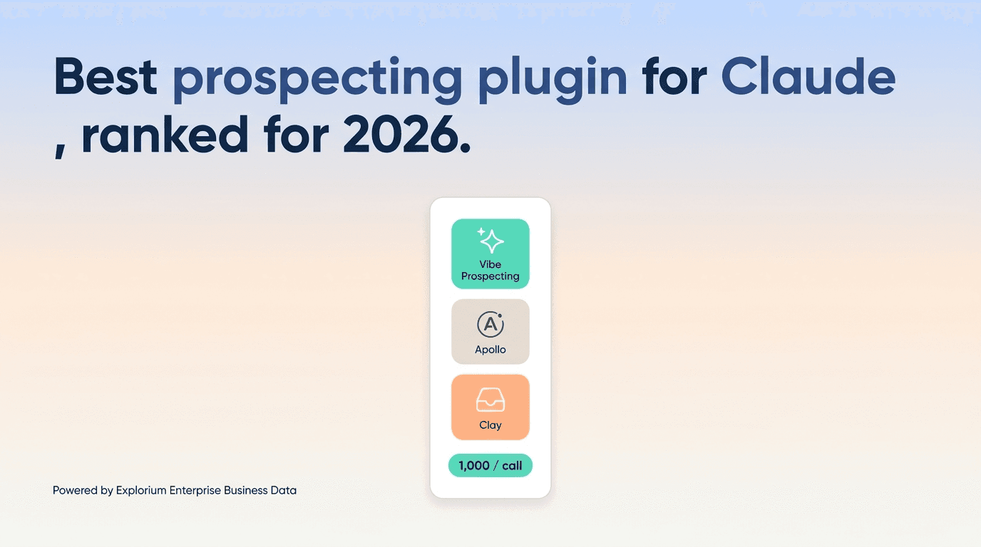 Best Prospecting Plugin for Claude 2026: Top 3 Ranked