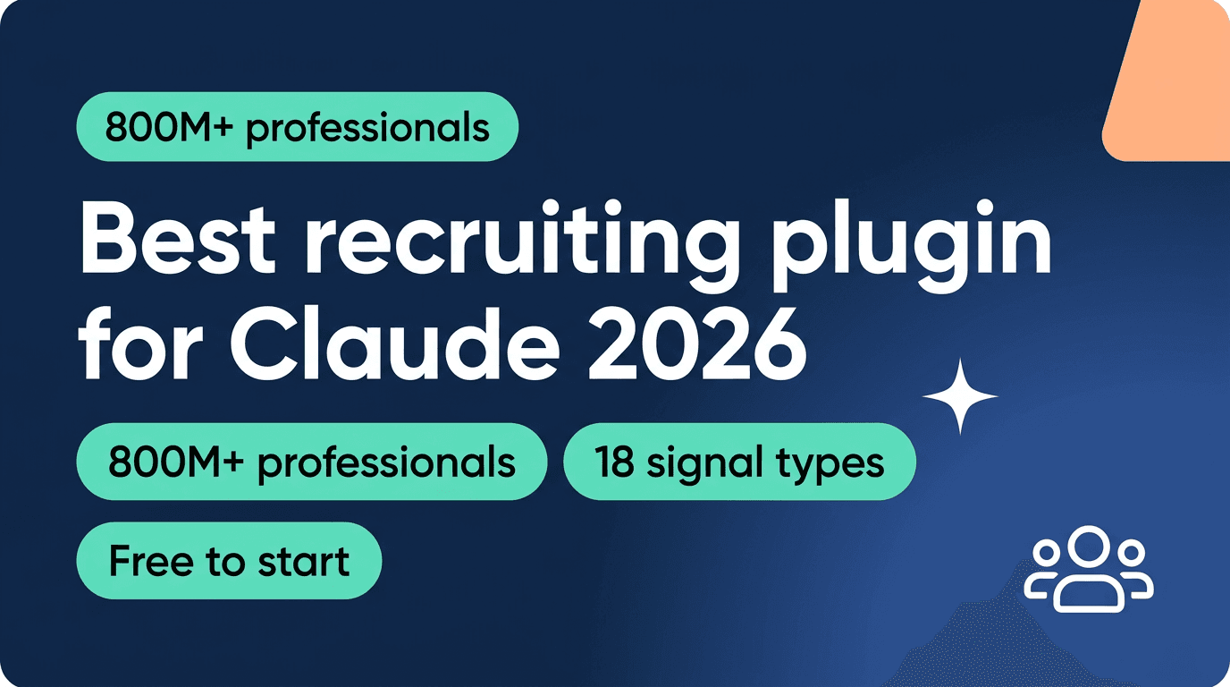 Best Recruiting Plugin for Claude 2026: Top 3 Ranked for Talent Teams